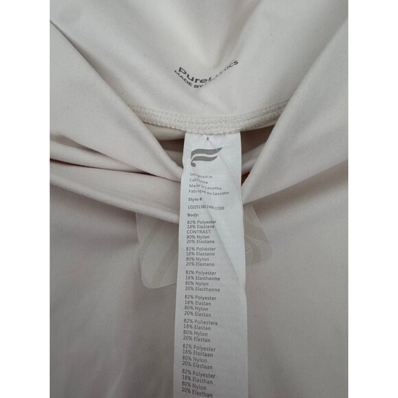 NWT Fabletics High Waisted Oasis Pureluxe Crossover 7/8 Legging Sz L - Picture 4 of 7